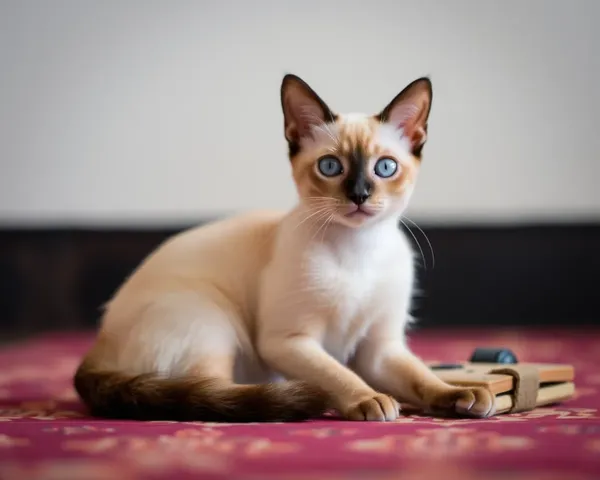 Muestras Únicas de Fotografía de Gatos Balineses