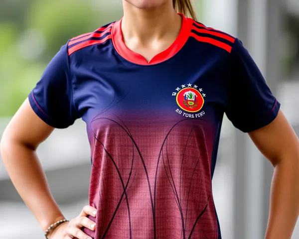 Mujer Camiseta de Perú Imagen de PNG