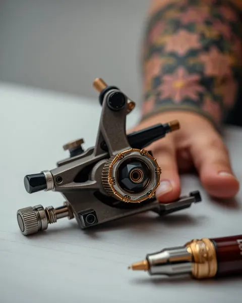 Máquina de tatuaje rotaria para artistas de tatuaje solo