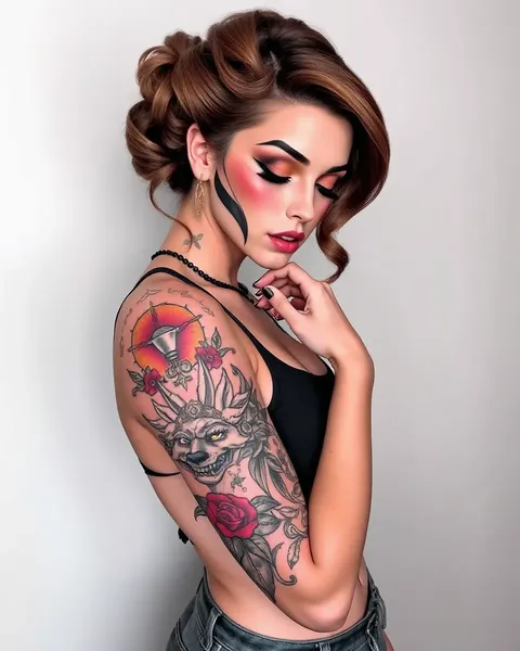 Más ideas de tatuajes para un brazo de una chica