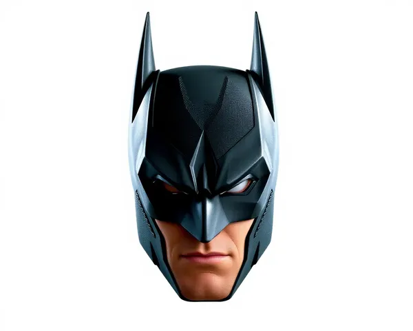 Máscara de Batman PNG para impresión