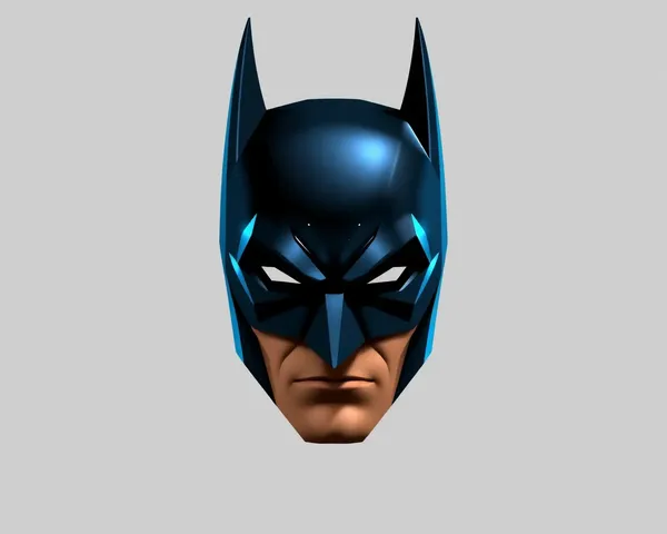 Máscara de Batman en formato de imagen PNG para uso