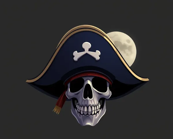 Necesito fondo transparente PNG para sombrero de pirata