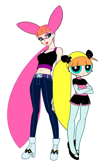 Newjeans y Chicas Powerpuff se Unen en Aventura