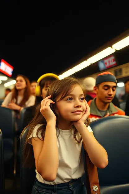 Niña obsesionada con memes esperando la próxima sensación viral