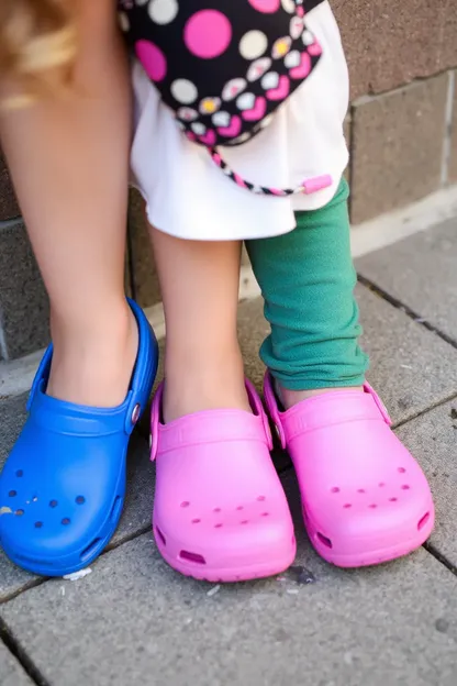 Niñas Bailando con Zapatos de Clog