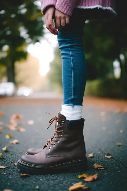 Niñas que llevan botas marrones para un estilo de moda