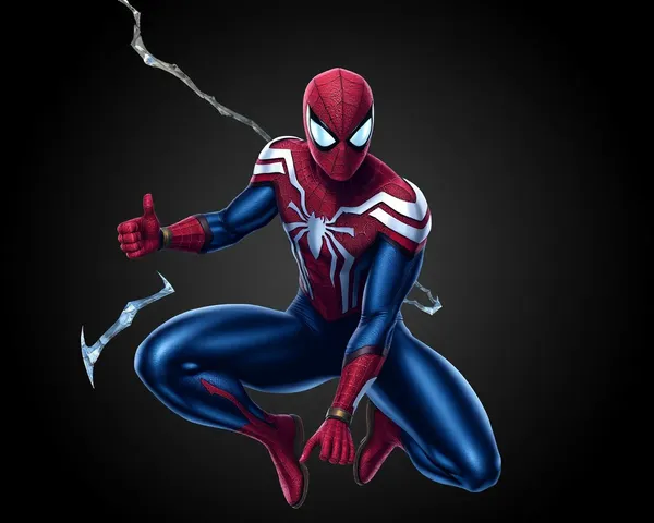 Nuevamente, se encuentra la imagen de formato PNG de Spider-Man