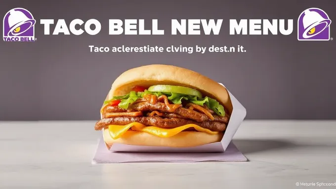 Nuevos ítems de menú de Taco Bell para 2025 lanzados