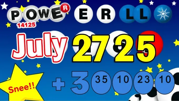 Números Ganadores del Powerball del 27 de julio de 2025 Serán Anunciados