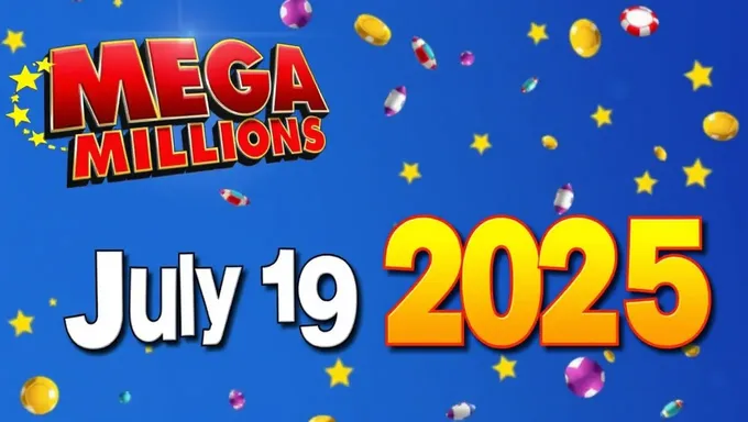 Números de Mega Millions para el 19 de julio de 2025 publicados