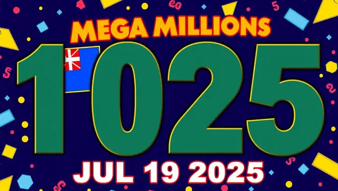 Números de Mega Millions sorteados el 19 de julio de 2025 revelados