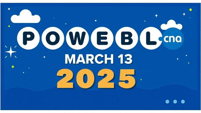 Números ganadores del Powerball y probabilidades del 13 de marzo de 2025