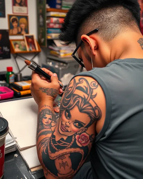 Obtener Direcciones al Artista de Tatuajes de Anime Cerca de Mí