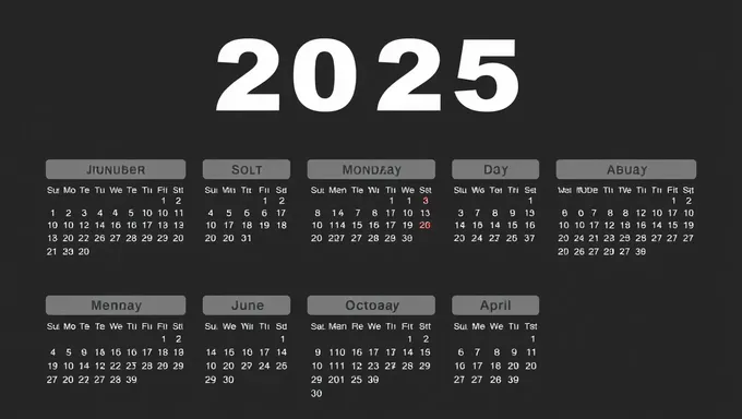 Obtenga Plantilla de Calendario Anual 2025 en Excel Aquí