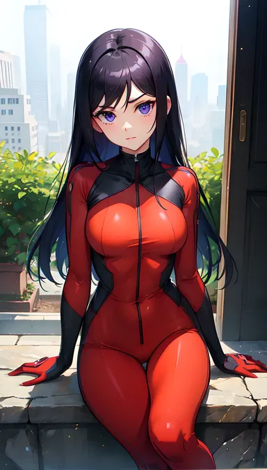 Odisea hentai de Violet Parr a través del desconocido