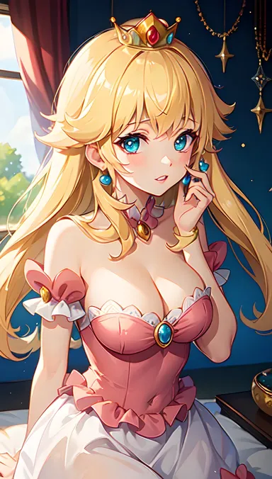 Odisea hentai de la princesa Peach a través del reino de los champiñones