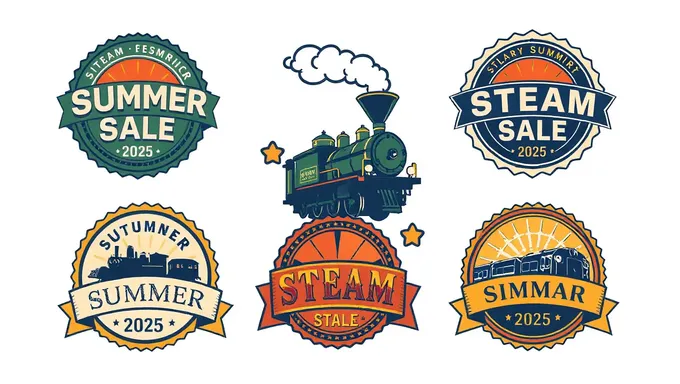 Oferta limitada de insignias de la venta de verano de Steam 2025