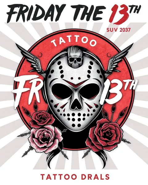 Ofertas de tatuajes para el Día Viernes 13 para corazones valientes