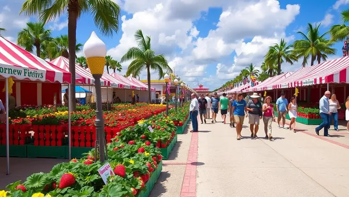 Ofertas especiales y descuentos para el Festival de Fresas de Florida 2025