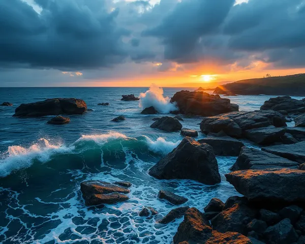 Ondas de Wuthering PNG: fondo de Ondas de Wuthering PNG