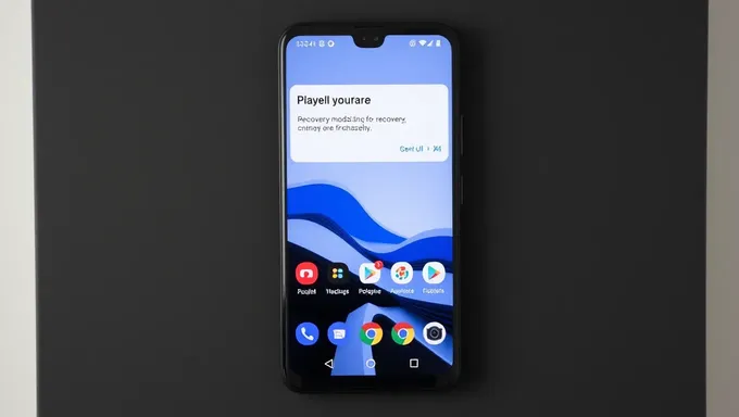 Opciones de recuperación de Pixel 2025 en modo de recuperación