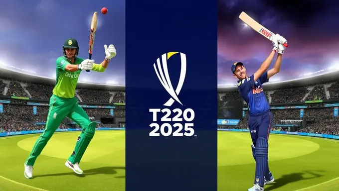 Opciones de visualización del Copa Mundial T20 2025 en EE