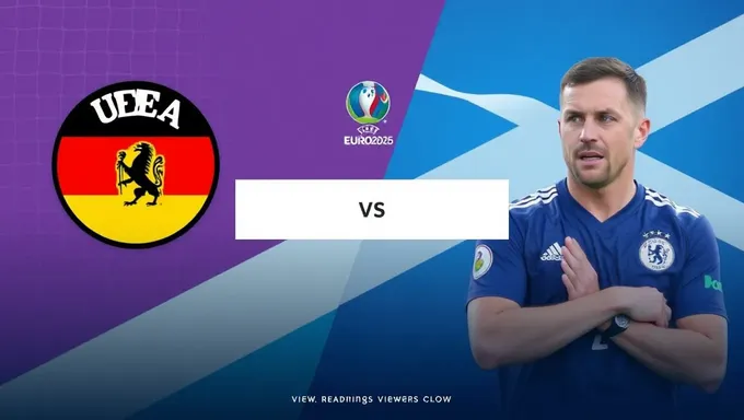 Opciones para Ver Alemania vs Escocia en la Euro 2025 de la UEFA para los Fans