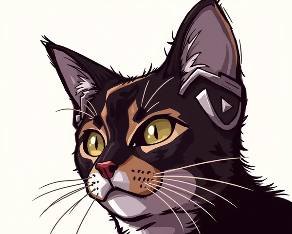 Orejas de gato en formato de imagen PNG