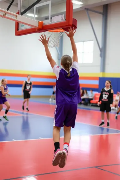 Organización del club de baloncesto de niños y niñas establecida