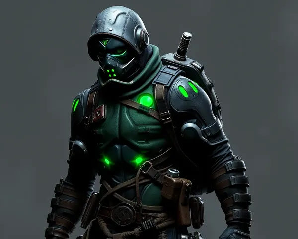 Outfit de Gimp de Splinter Cell para personalización en formato PNG