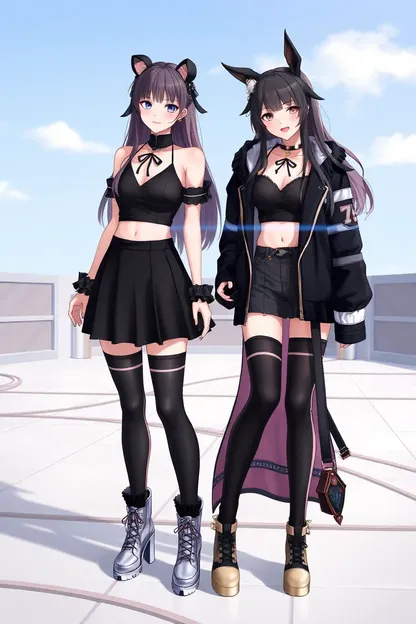 Outfits negros de Aqw para inspiración de estilo para chicas