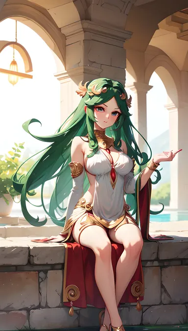 Palutena R34: Diosa poderosa con un sentido de justicia fuerte