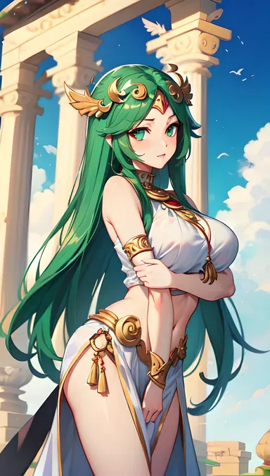 Palutena R34: Personaje único en la serie de Kid Icarus