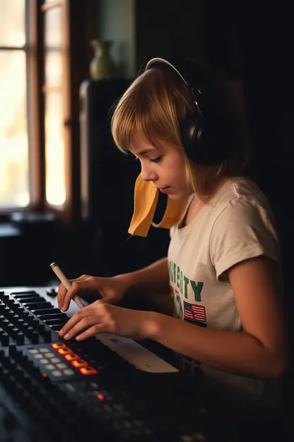 Pantalla de Sonido para Niñas con Efectos de Sonido y Alegría