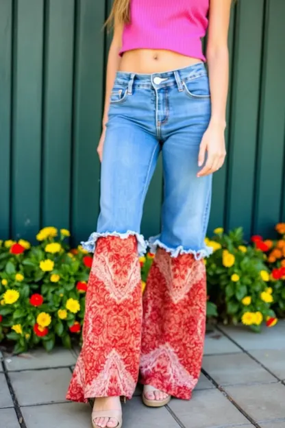 Pantalones de campana de chicas: una tendencia de revival retro