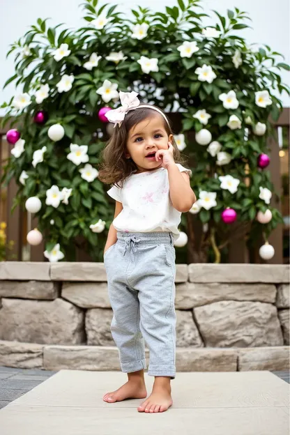 Pantalones para Bebés Niñas para Vestir con Comodidad y Simpatía