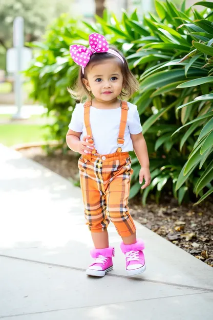 Pantalones para bebé niña para el armario de la niña querida