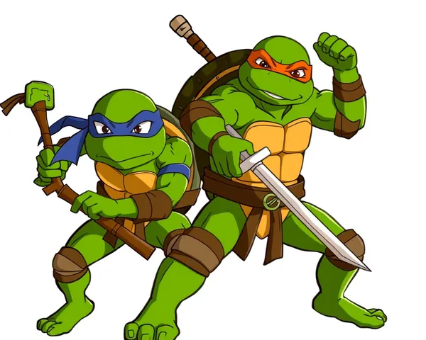 Papel de pared de tortugas ninjas PNG para fans