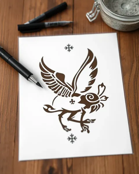 Papel de stencil para tatuadores