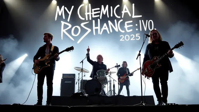 Paquetes VIP del Tour de My Chemical Romance 2025 disponibles