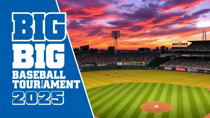 Partido de Campeonato del Torneo de Béisbol de la Big Ten 2025 Programado