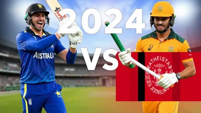 Partido de Cricket Mundial 2025 entre Australia y Afganistán