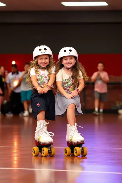 Patines de Rueda Crean Recuerdos Felices para las Niñas