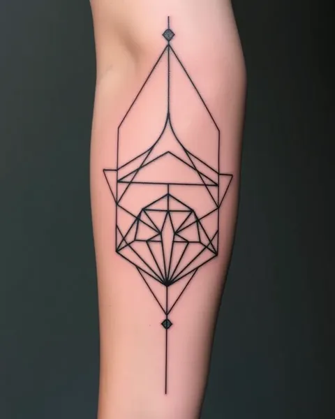 Patrones Geométricos para Inspiración de Ideas de Tatuajes Geométricos