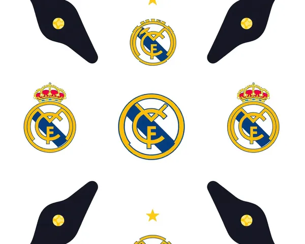 Patrón de Dragón del Real Madrid PNG Desvelado Diseño