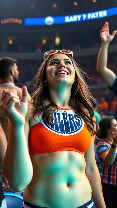 Pechos del fanático de Oilers: Pechos del fanático de Oilers