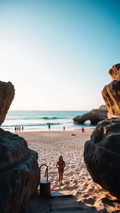 Pechos y playa: Un día de libertad