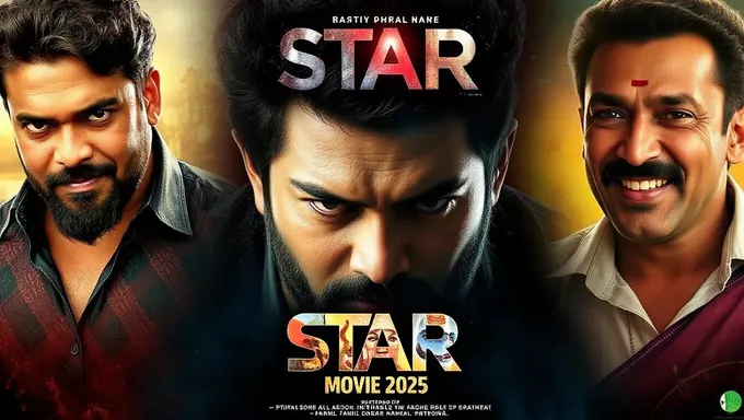 Película de estrella Tamil 2025: Un nuevo comienzo