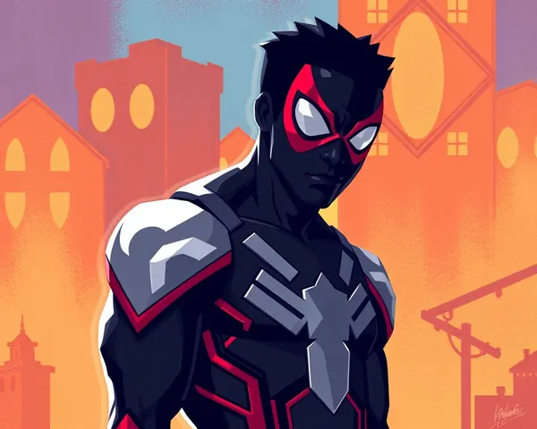 Perfil de imagen de personaje PNG de Miles Morales